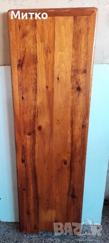 Дървен плот с дебелина 3 см.лакиран