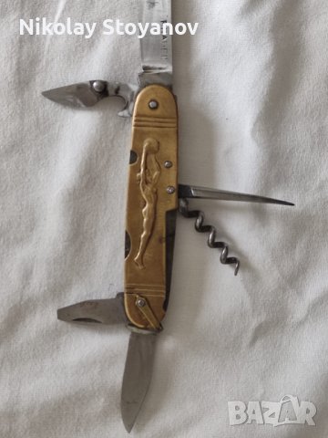 Старо Френско Военно Ножче "PRADEL", снимка 4 - Антикварни и старинни предмети - 37653238