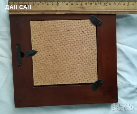 живопис подписана рамка дърво, снимка 2 - Картини - 27767767