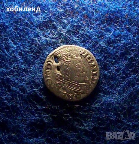 Сигизмунд III 3 гроша сребро 1599, снимка 2 - Нумизматика и бонистика - 37004595