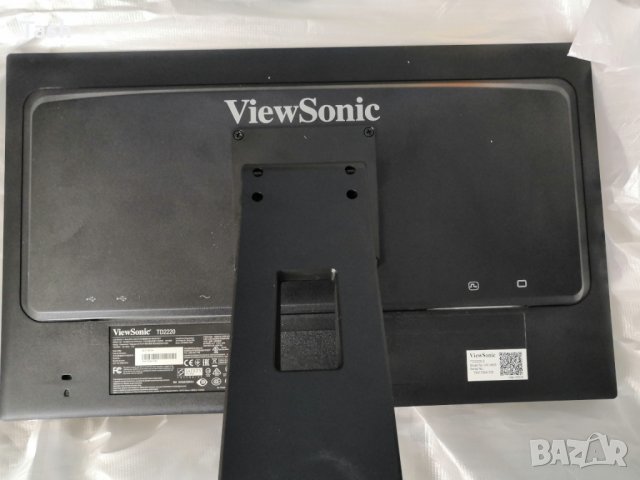 Монитор ViewSonic TD2220-2, снимка 3 - Монитори - 28810304
