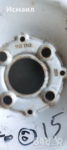 Железни джанта за Smart Fortwo, Forfour 15ц, снимка 2 - Гуми и джанти - 49973981