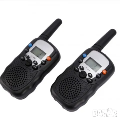 Уоки токи с голям обхват от 3 километра - Вграден фенер, снимка 16 - Друга електроника - 48119565