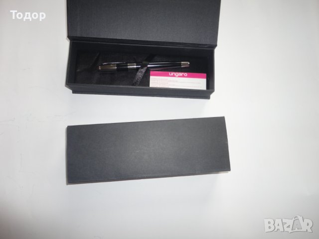 Луксозна писалка Унгаро в кутия сертификат, снимка 3 - Ученически пособия, канцеларски материали - 39141657