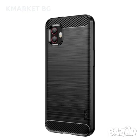 Samsung Galaxy Xcover6 Pro / Xcover Pro 2 Удароустойчив MOFI Carbon Fiber Калъф и Протектор, снимка 5 - Калъфи, кейсове - 48468868