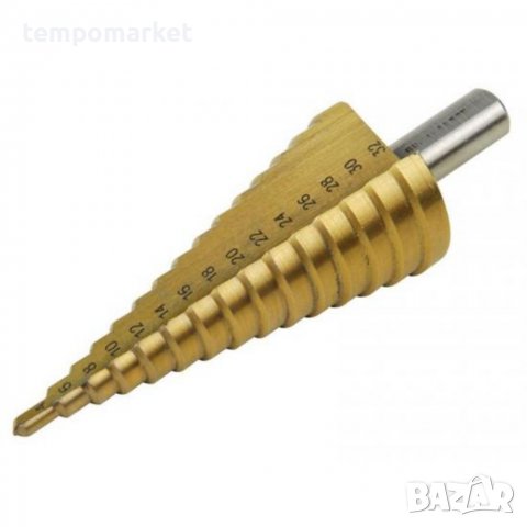 Степенчато свредло ( фреза за метал) от 4 до 32мм, снимка 1