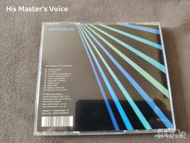 Jamiroquai - A Funk Odyssey CD, снимка 2 - CD дискове - 48338490