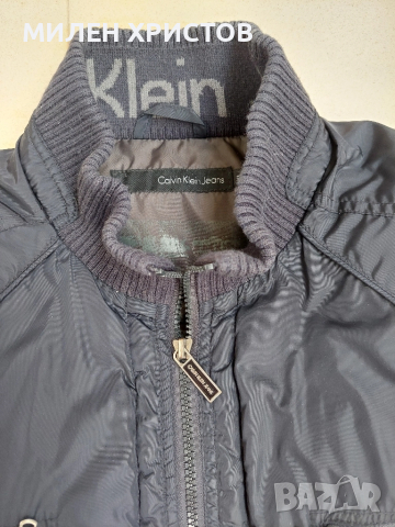 CALVIN KLEIN JEANS-100% Оригинално пухено яке-размер L, снимка 3 - Якета - 51945102