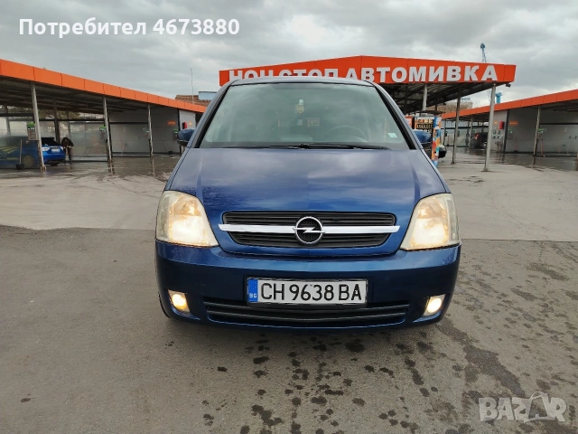 opel Meriva 1.6 газ бензин 101 кс 2004 гд, снимка 8 - Автомобили и джипове - 53583001