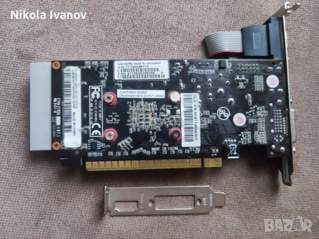 Nvidia GT 740 1GB DDR3 видеокарта за офис компютър 730 gtx 710, 630, 1030 , снимка 8 - Видеокарти - 39377898
