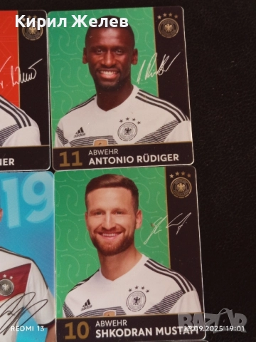 Колекционерски картички на футболисти ЛЕРОЙ САНЕ, ТИМО ВЕРНЕР, ИЛКАЙ ГЮНДОГАН 51040, снимка 4 - Колекции - 51703623