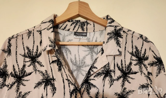 Трендов летен комплект с палми, снимка 3 - Комплекти - 51170324