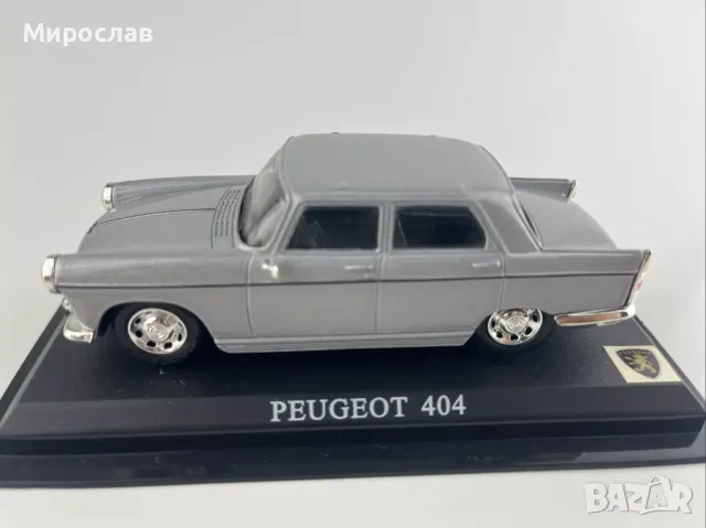 1:43 PEUGEOT 404 КОЛИЧКА ИГРАЧКА МОДЕЛ