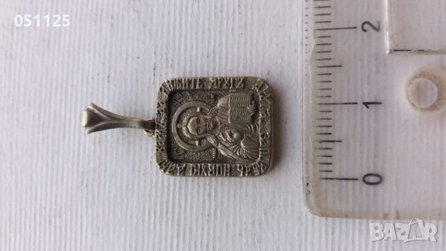 стара религиозна висулка, икона , снимка 5 - Антикварни и старинни предмети - 43301361