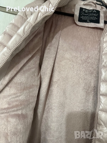 Розово зимно яке , снимка 4 - Якета - 51624000