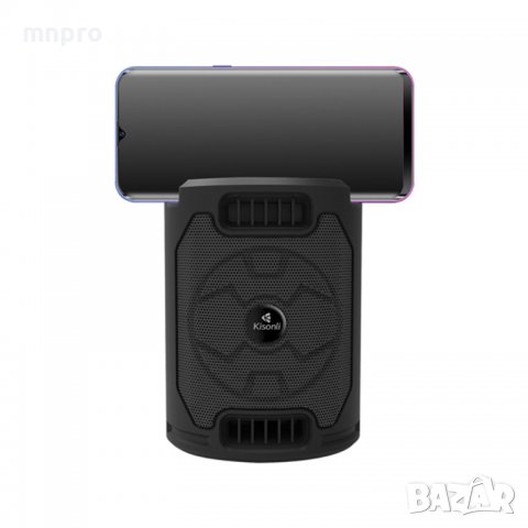Тонколона Kisonli Q2, Bluetooth, USB, SD, FM, снимка 2 - Bluetooth тонколони - 38829001