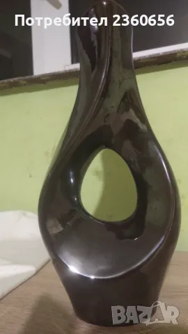 Керамика стара ваза, снимка 2 - Вази - 48252510