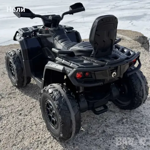 Акумулаторно двуместно бъги Can-Am 4x4  24v батерия, с меки гуми, снимка 4 - Електрически играчки - 50268681
