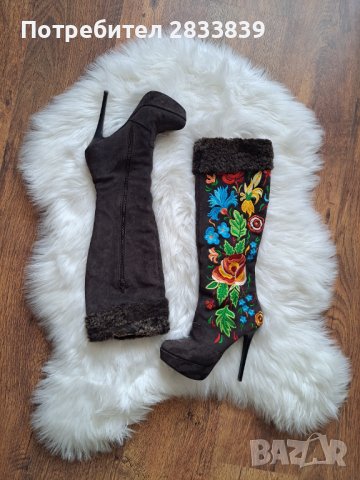 Дамски ботуши на ток Daris Shoes , снимка 1