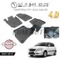 Гумени Стелки SAHLER 4D SKODA FABIA 2007 - 2013, снимка 1 - Аксесоари и консумативи - 44089473