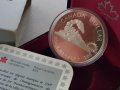 1 сребърен долар 1986 година Канада Елизабет II сребро в ТОП качество, снимка 3