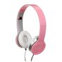 Слушалки, Pink White, за компютър, 1,2м, снимка 1