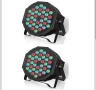 HOLDLAMP Акумулаторни Par светлини 36W RGB DJ LED Par светлини 2 броя комплект, снимка 1