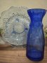 Комплект  фруктиера и ваза, снимка 1 - Антикварни и старинни предмети - 38469843