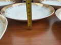 Порцелан Чехословакия сервиз за хранене чинии супник , снимка 3
