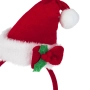 Коледна диадема шапка на Дядо Коледа с панделка_1242796, снимка 2
