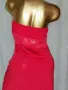 3XL Ярко червена предизвикателна рокля , снимка 5