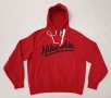 Nike AIR Fleece Hoodie оригинално горнище M Найк памук спорт суичър, снимка 1 - Спортни дрехи, екипи - 40785046