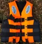 Спасителна жилетка с регулиращи колани и свирка за деца и възрастни , снимка 3