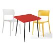Столове и маси червен,бял,черен цвят-полипропилен,на склад, снимка 5