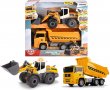 Dickie Toys LIEBHERR Construction Twin Pack, жълт 203726008