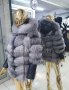 Дамски палта от кашмир, алпака и естествен косъм от лисица, снимка 14