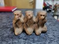 Статуетка трите маймунки Japan , снимка 1 - Статуетки - 43730748