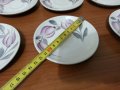 Стар български порцелан чинийки Бонония, снимка 3
