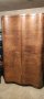 Стар двукрилен гардероб от масив на 80-90г., снимка 1