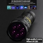 Професионален 30W UV фенер Alonefire 365nm за откриване на мръсотия , снимка 10