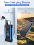 Мощна соларна батерия Solar Power Bank 36000mAh DJROLL  Qi, снимка 5