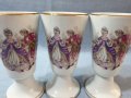 Старинни френски порцеланови чаши Tradition cnp France - 3  броя, снимка 3