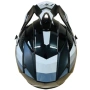 Кросова каска Automat, За мотор, Атв, Вело, S и M размер, Черен-бял и сив, снимка 3