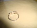 СРЕБЪРЕН ЕЛЕГАНТЕН ПРЪСТЕН ВИСОКА ПРОБА СРЕБРО РЪЧНА ИЗРАБОТКА 22291, снимка 7