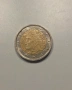 2 ЕВРО Италия 2002 Данте Алигиери, снимка 1