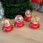 Коледна снежна топка преспапие чашка Merry Christmas, снимка 1 - Декорация за дома - 26708381