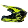 Кросова каска, За мотор, Атв, Велосипед, M и L размер, Черен с неон, снимка 4