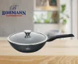 тиган Уок с капак Bohmann, 28см., 3.4л., лят алуминий, снимка 2