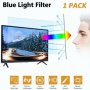 Качествен протектор за монитор/телевизор 17 до 65” Anti Blue Light, UV, срещу надраскване, снимка 1 - Стойки, 3D очила, аксесоари - 39966809