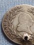 Сребърна монета 20 кройцера 1808г. Франц втори Виена Австрия 14907, снимка 3